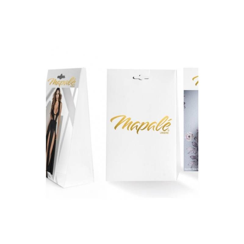 Mapale Assorted Strappy Bodysuit Black