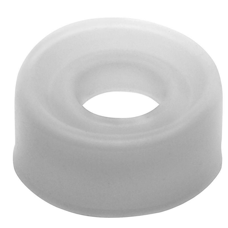 Silicone Donut Cushion Clear For Pump Cylinder 1.35In 1.75In Dia - Clear - Large
