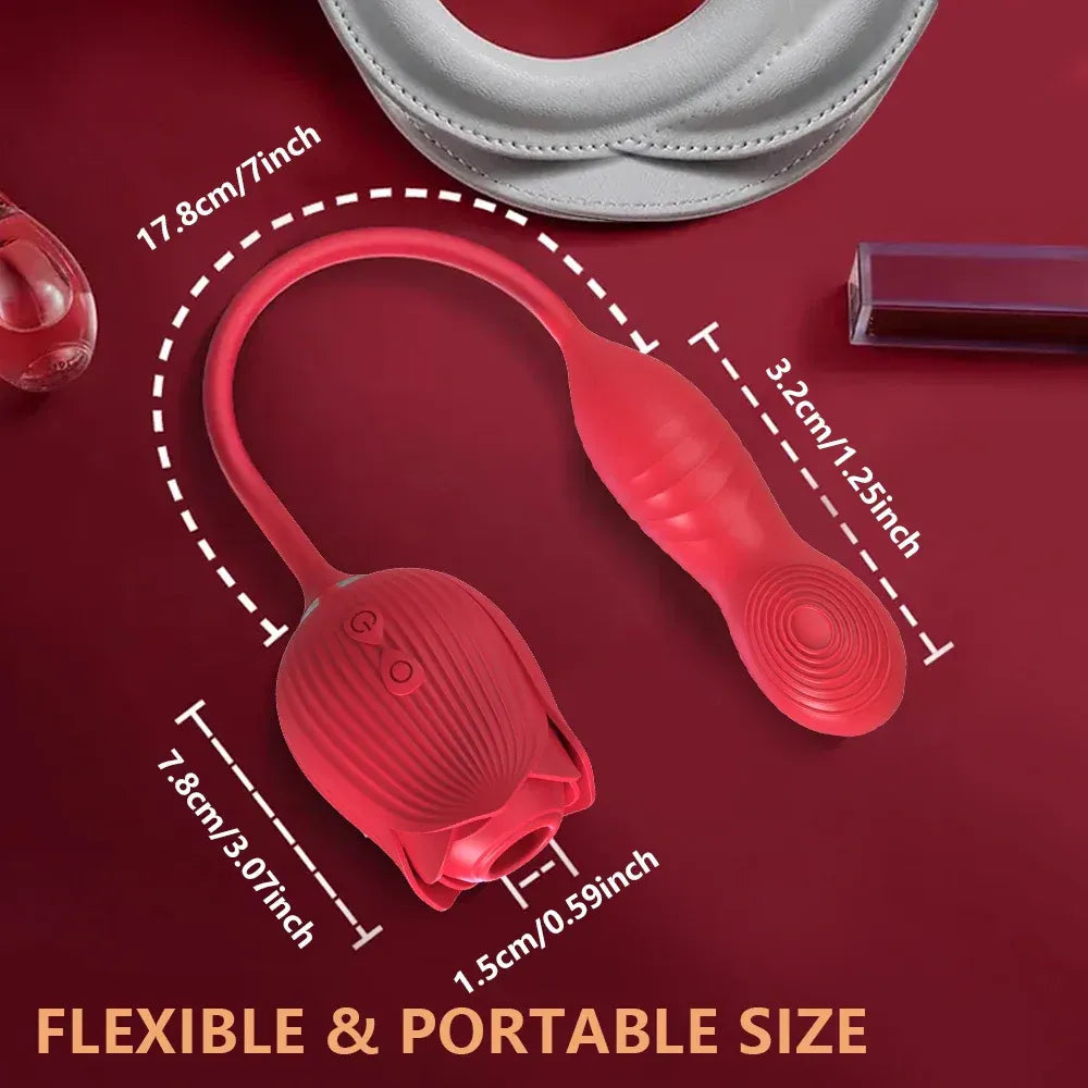 Clit Sucker Vibrator for Women G Spot Stimulation Nipple Play - Purple