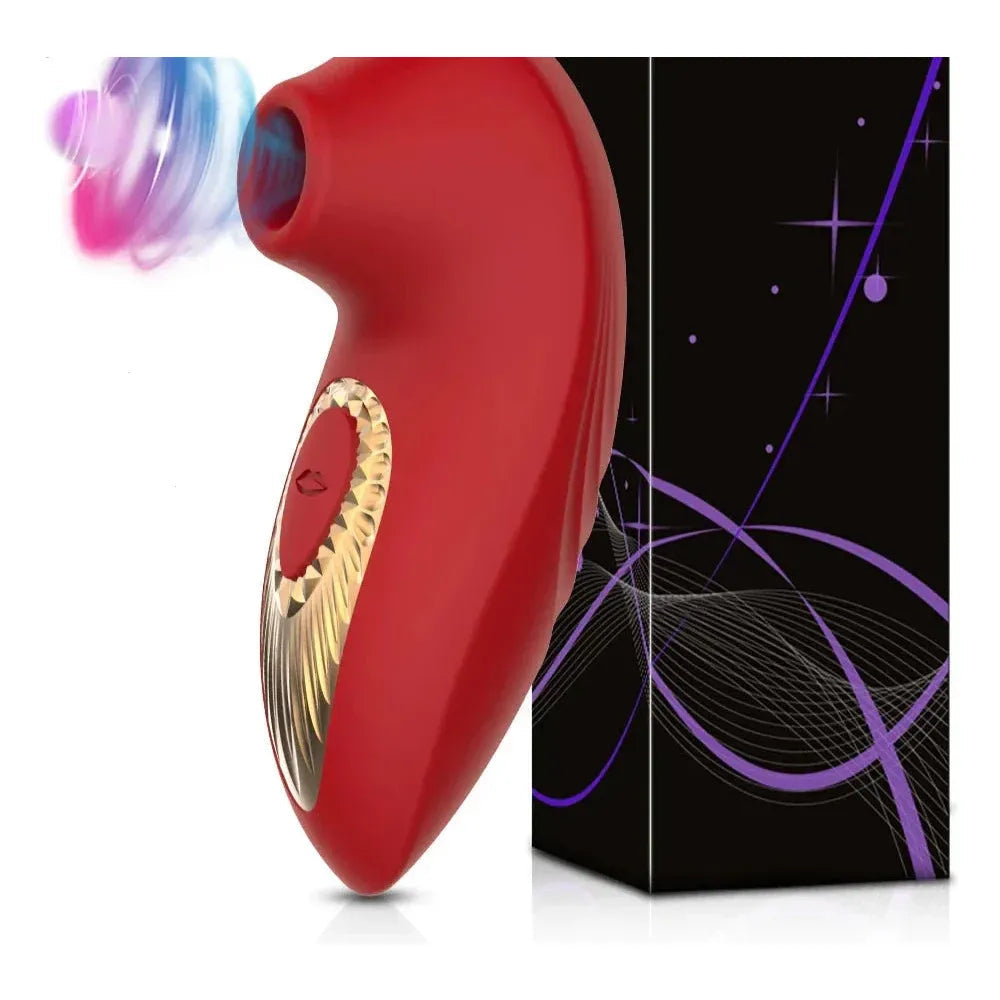 10 Mode Clitoris Sucking Vibrator - Female Masturbator and Nipple Stimulator - Gm11 Skin