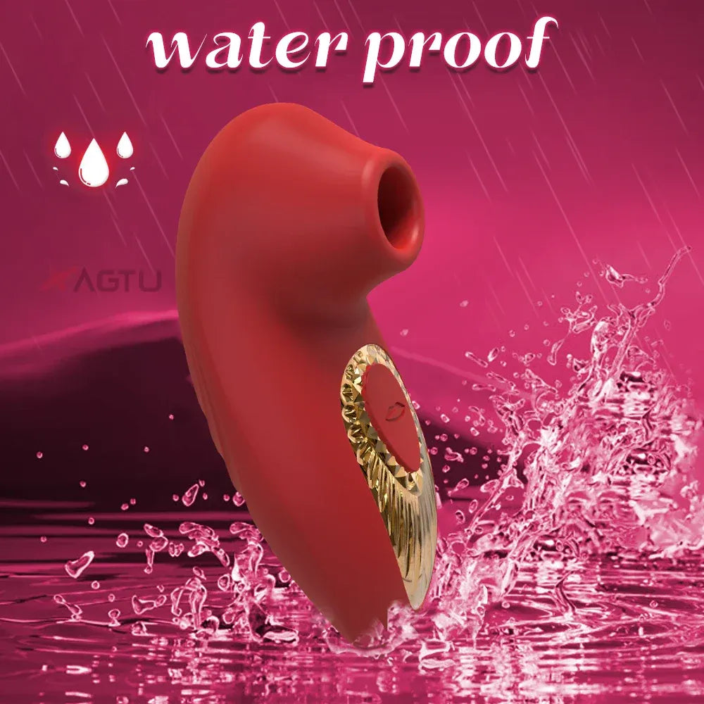 10 Mode Clitoris Sucking Vibrator - Female Masturbator and Nipple Stimulator - Gm11 Skin