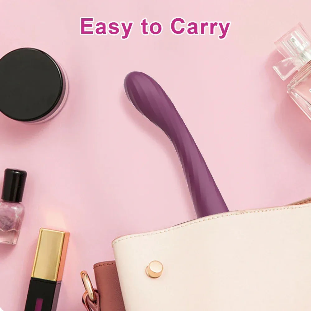 Vagina Vibrator for Women Clit Nipple Stimulator G Spot Pleasure Female Masturbator - Zd060 Purple