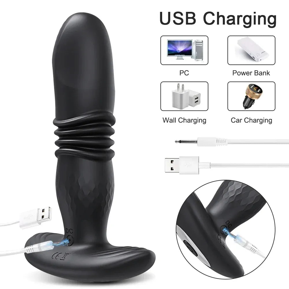Wireless G Spot Vibrator for Women Remote Control Thrusting Panties Vagina Stimulator Female Masturbator - App Control