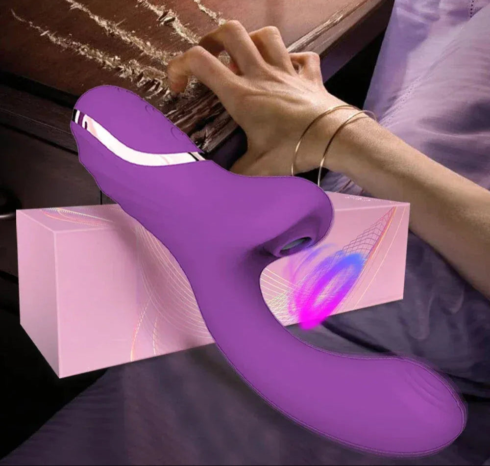 Clitoral Sucking Vibrator 20 Modes for Female Pleasure - Red