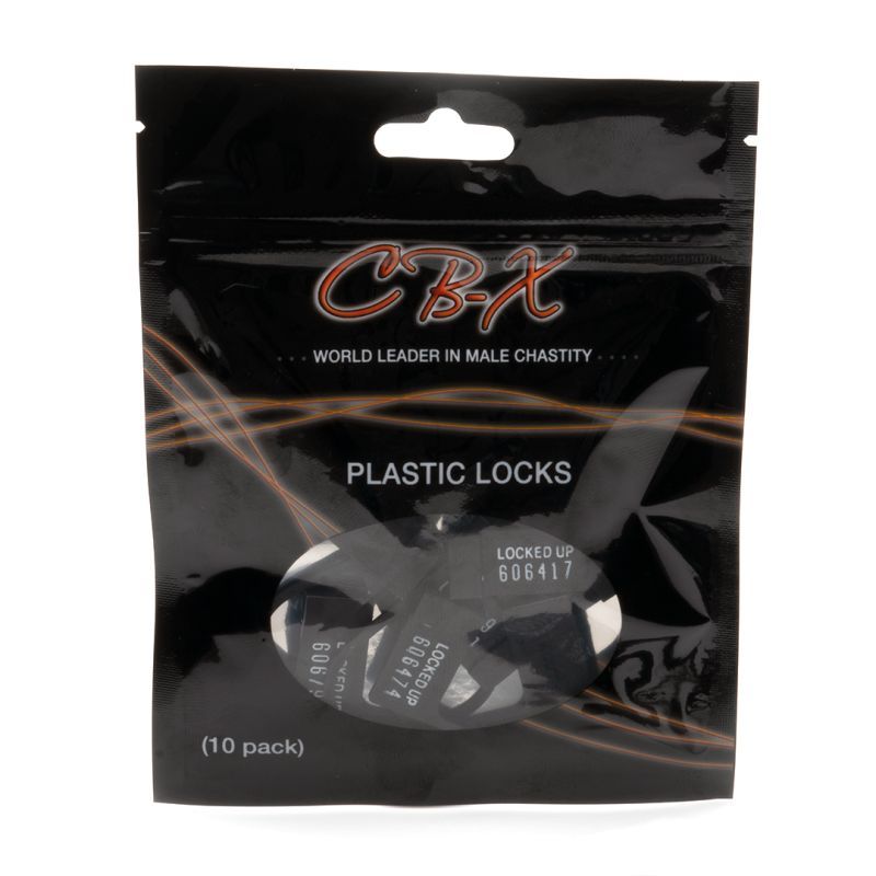 Cb-X Cockcage Plastic Locks 10Pc
