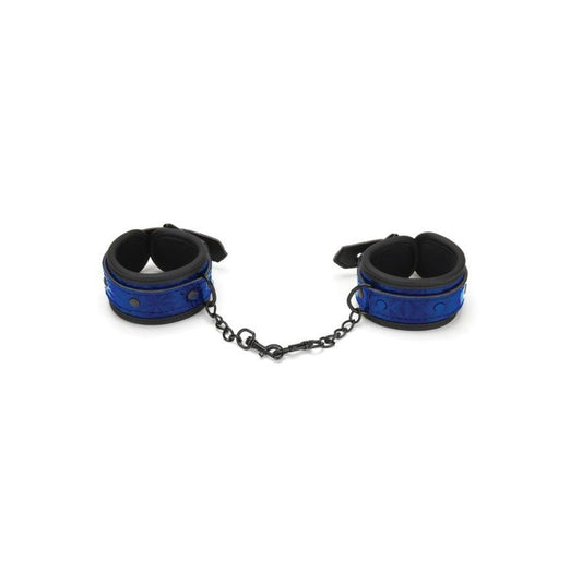 Whip Smart Diamond Handcuffs - Blue