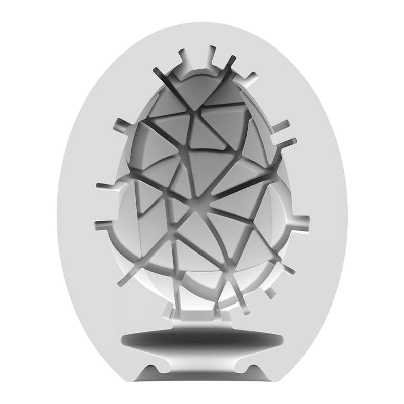 Satisfyer Masturbator Egg Crunchy Textured For Explosive Pleasure