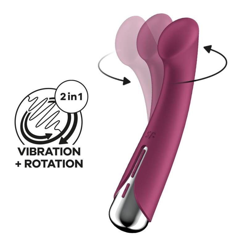 Satisfyer Spinning G Spot 1 Red