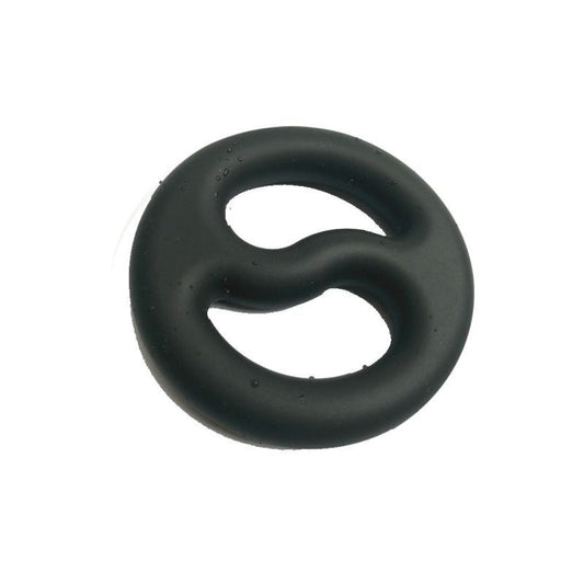 Brutus Yin Yang Silicone Cock And Ball Duo Ring