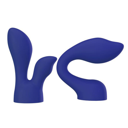 Palm Power Palmsensual Massager Heads Blue For Use With