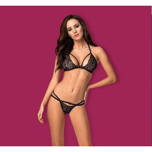 Obsessive 2 Pc Set 838 Black