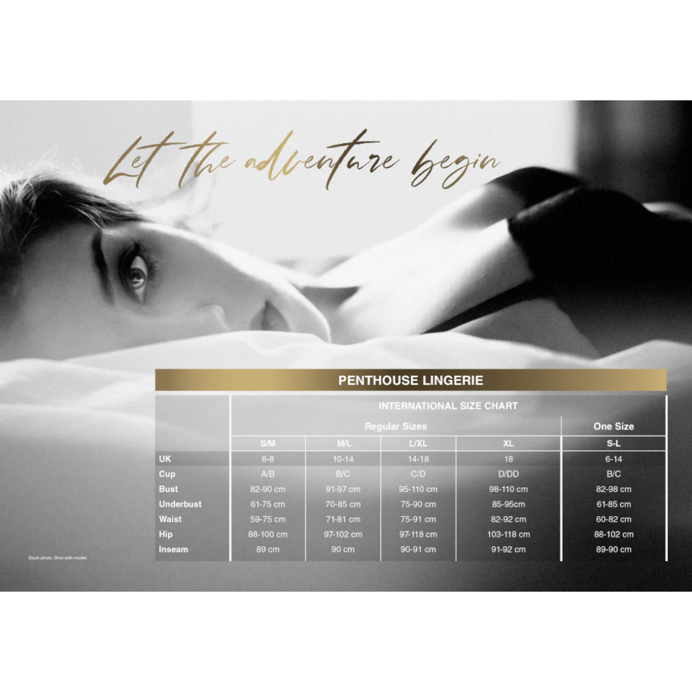 Exposed  Eye Of The Storm Laced Up Suspender Bodystocking