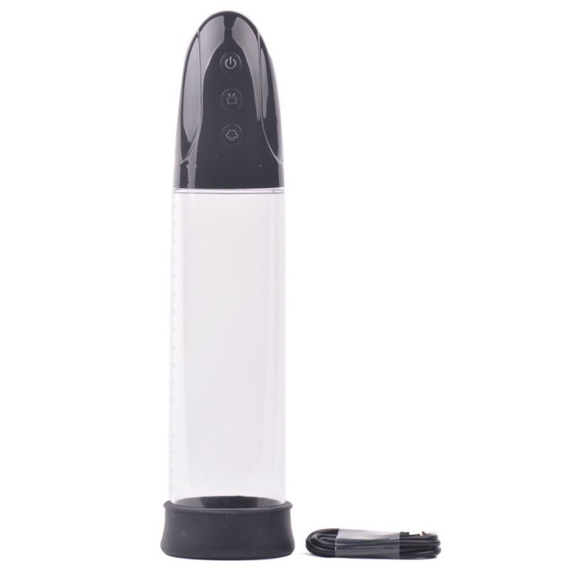 La Pump Premium Rechargeable Suction Penis Pump With Sleeve And Donut