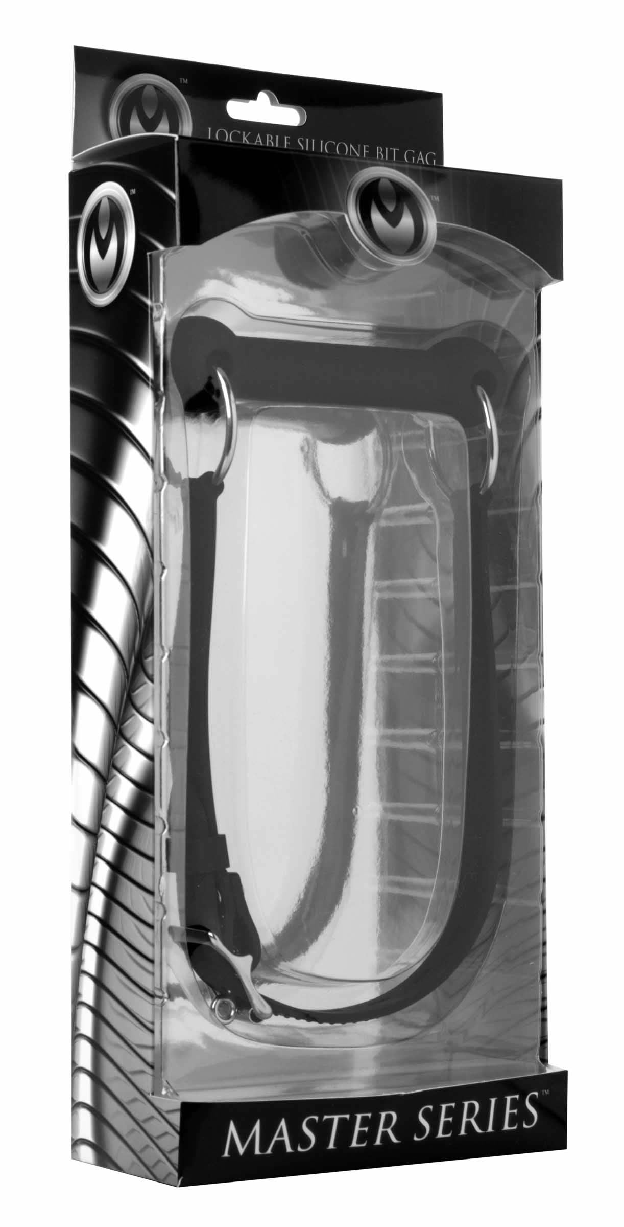 Master Series Mr Ed Locking Silicone Bit Gag