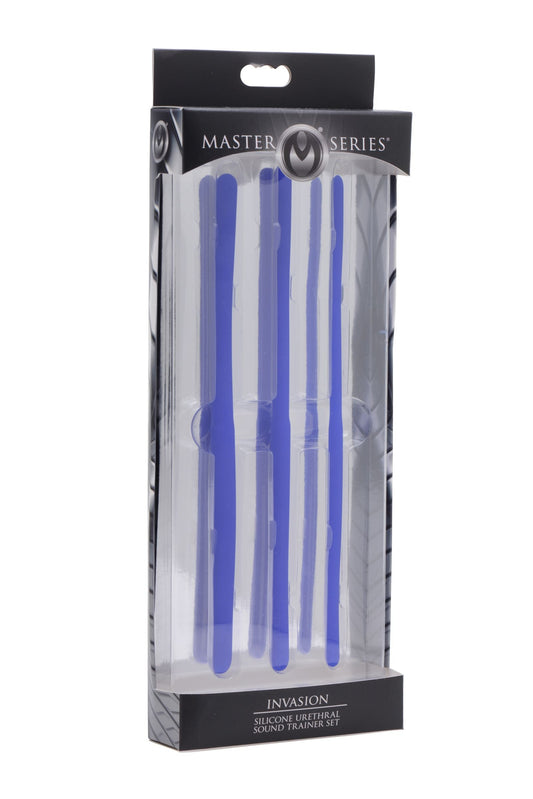 Master Series Invasion Silicone Urethral Sound Trainer Set