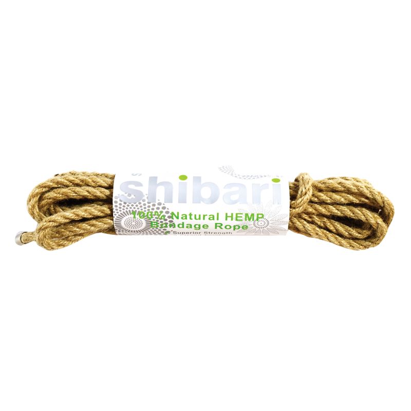 Shibari Rope 100% Natural Hemp 5M - Brown