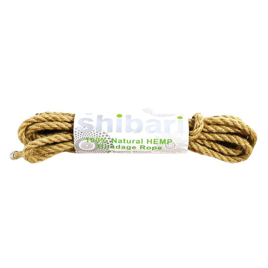 Shibari Rope 100% Natural Hemp 5M - Brown