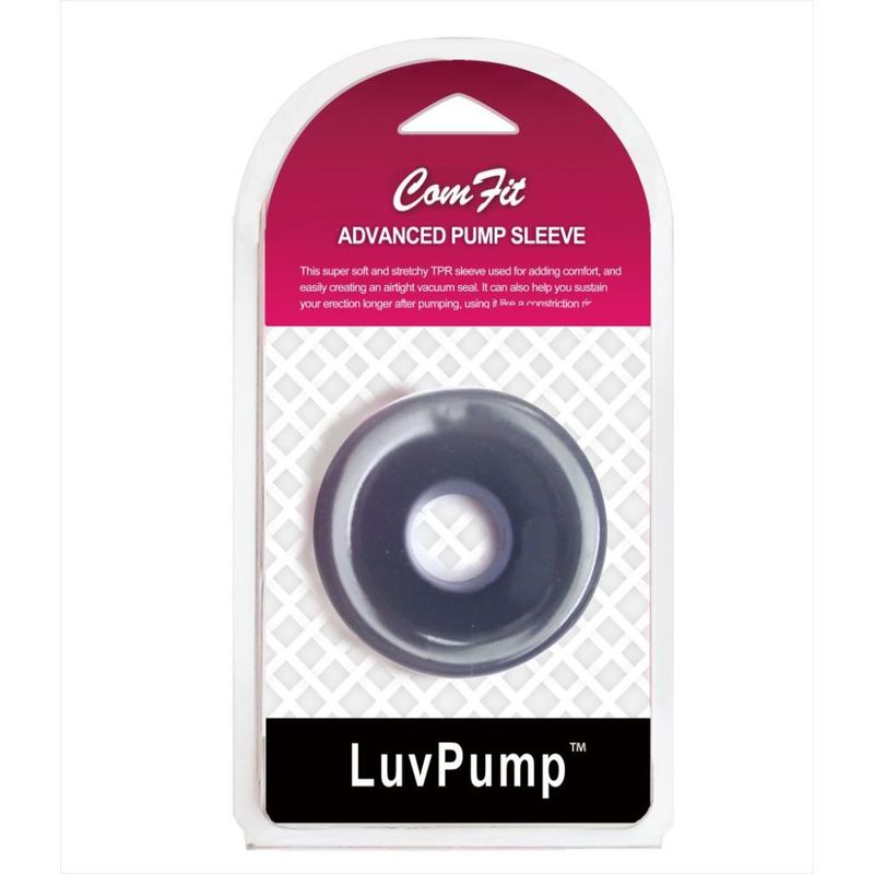 Silicone Donut Cushion Black For Pump Cylinder 1.75In 2.15In Dia - Black - Small/Medium