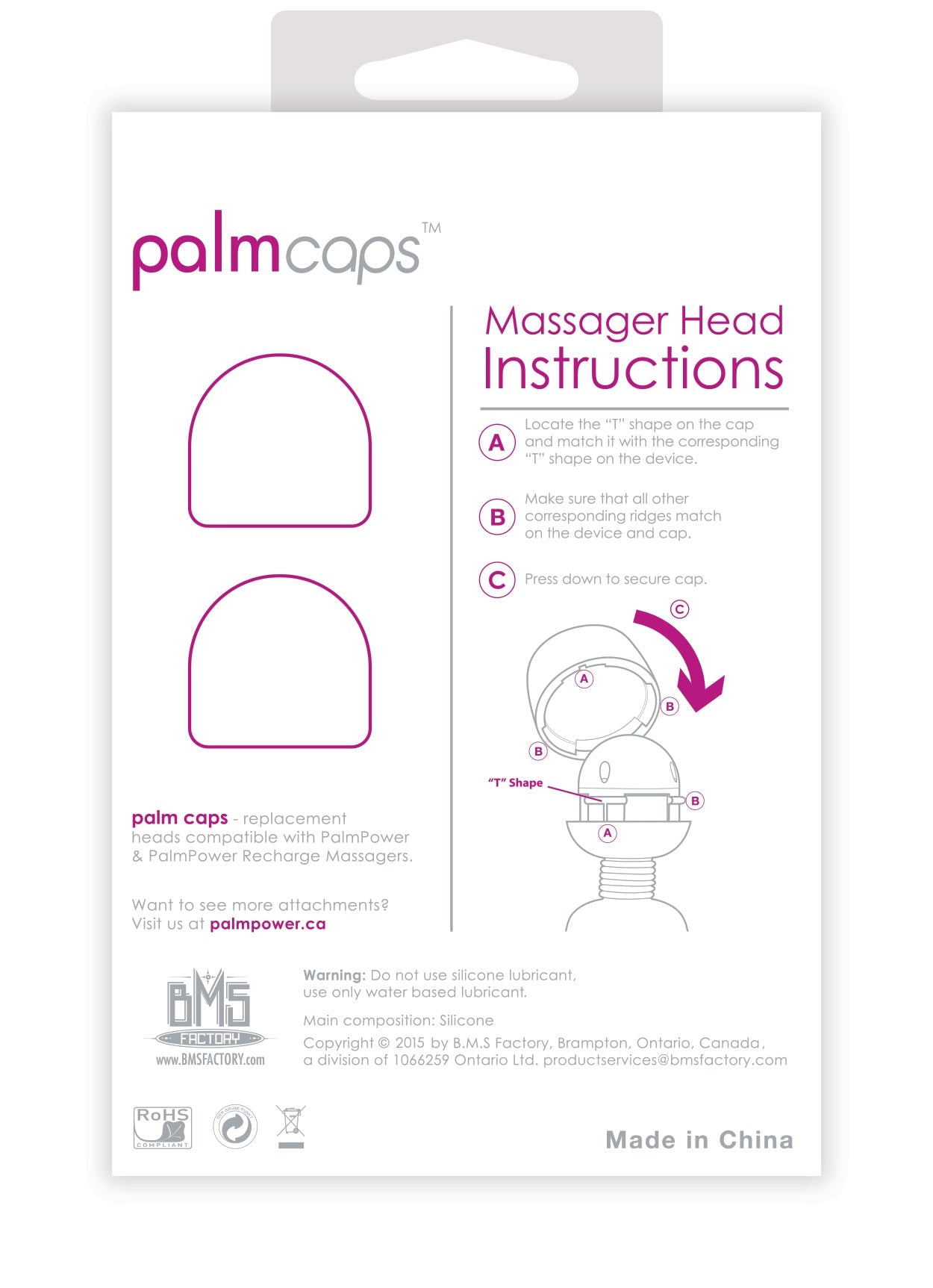 Palm Power Palmcaps (For Use With Palmpower)