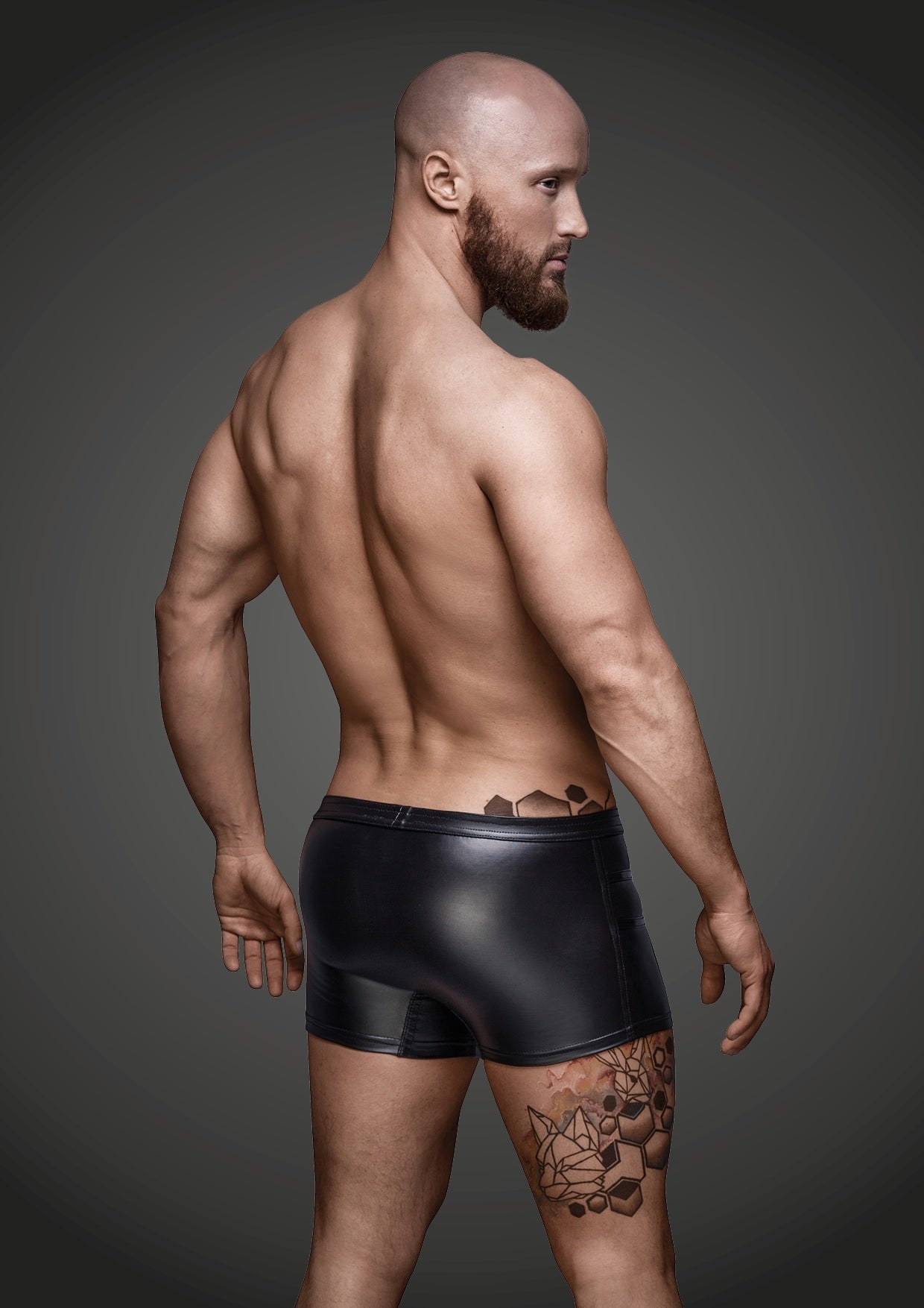 Noir Sexy Shorts With Hot Details