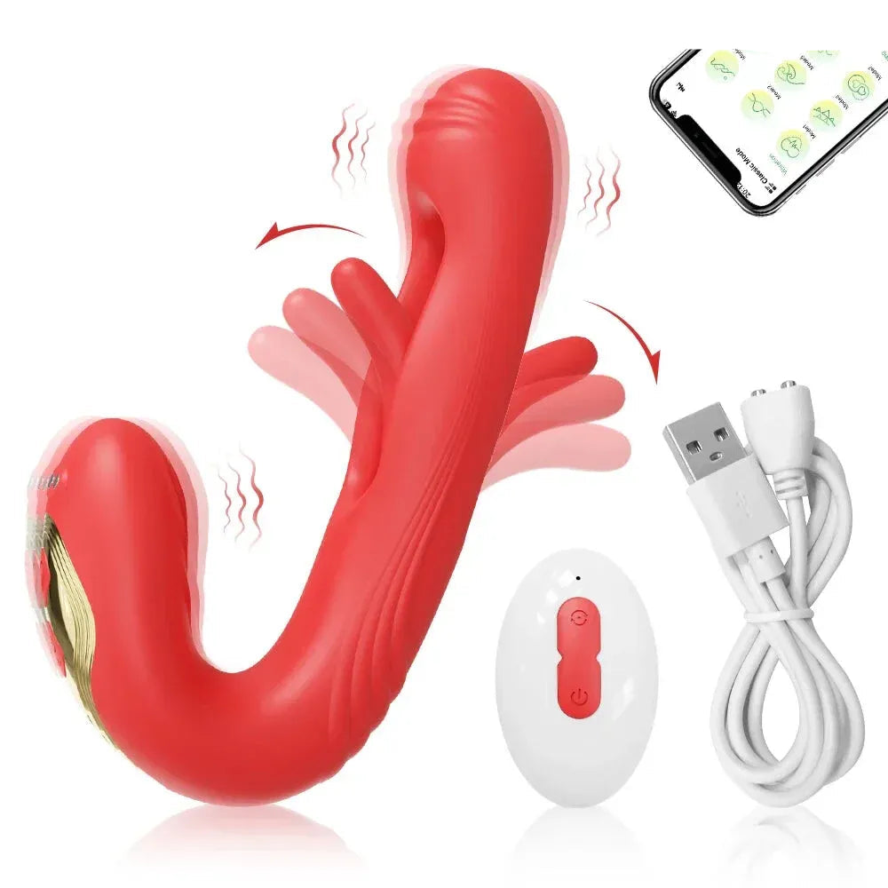 App Controlled Vagina Vibrator for Women Stimulator Masturbation Toy - Purple
