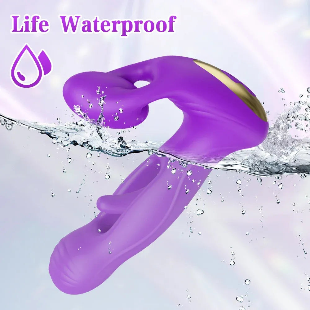 App Controlled Vagina Vibrator for Women Stimulator Masturbation Toy - Black