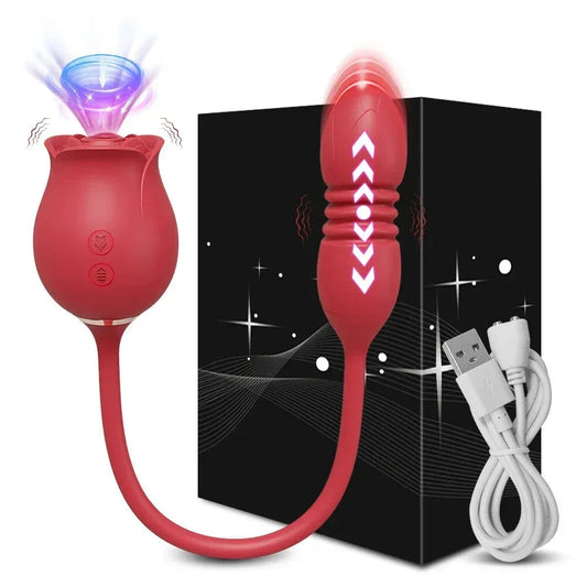 Female Masturbator Clit Sucker Vibrating Egg Nipple Stimulator
