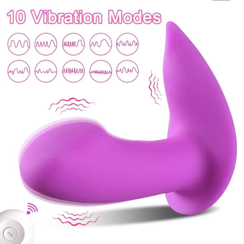 Remote Control G Spot Vibrator for Women Mini Vagina Stimulator for Couples - Pink
