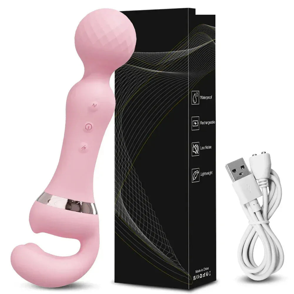 3 In 1 Vagina Vibrator for Women G Spot Nipples Stimulation - Green